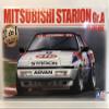 Mitsubishi Starion Gr.A 1987 JTC Version 2-in-1 Decal 1:24 Model Kit Beemax 24023 view 1