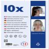 Exacompta 8085810D ExaScreen Pack of 10 Protective Face Shields, 32 x 24 cm, Crystal Clear view 4