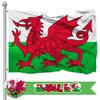 3x5 ft Wales Flag – 400D Polyester Welsh Dragon National Flag, 150 x 90 cm view 1