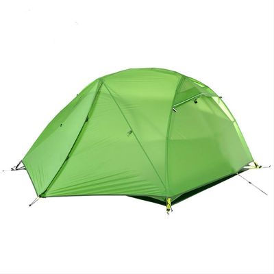 BAJIE Star River Ultralight 2-Person 4-Season Camping Tent with Free Mat, NH17T012-T, Ukraine Green