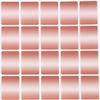 Royal Green Rectangular Rose Gold Stickers 40 mm x 19 mm (1.57 in x 0.75 in), Metallic Envelope Seals, Pack of 100 view 1