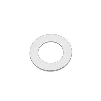 DIN 988 Shim Washer, Steel, Plain, Pack of 10, d=8 mm/D=14 mm/H=0.5 mm