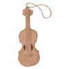 Decopatch NO043C Cello Papier-Mâché Hanging Ornament, 1.5 x 11 cm, Kraft Brown view 1