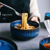 ZXW Nordic Ceramic Salad, Rice & Noodle Bowl | Soup & Instant Noodle Bowl | Creative Gradient Breakfast Bowl view 2