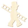 Wooden Chimney Sweep Decoration, 3–50 cm, Pack of 100, 32 × 32 cm view 1