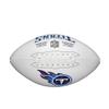 WILSON NFL Live Team Autograph Football – Tennessee view 3