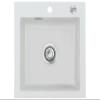Systemceram Mera 51 Alu Ceramic Sink with Eccentric Drain Control view 1