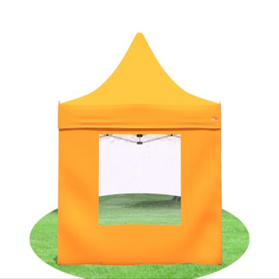 Stabilezelte 3 m Folding Tent Side Panel with Window, Orange