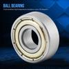 Akozon 10-Pack 696ZZ Stainless Steel Ball Bearings, 6 x 15 x 5 mm view 3