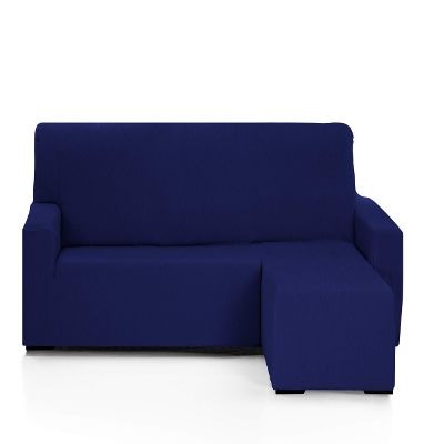 Martina Home Emilia Elastic Cover for Chaise Lounge, Short Right Arm (Front View), Marina