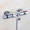 Berkalash Thermostatic Shower and Tub Faucet, 38°C Safety Protection, Chrome view 4