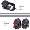 FANwenfeng Basketball Player 23 Ball-Storage Glow-in-the-Dark Backpack, Multifunctional Student Bookbag for Men and Women (G Pattern 1) view 4