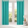 heimtexland Solid Cotton Privacy Curtain, Loop Top, Sand Taupe, 230 x 125 cm view 4