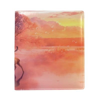 Stretchable Book Cover for Most Hardcover Textbooks up to 22.1 x 16 cm, Self-Adhesive, Washable and Reusable