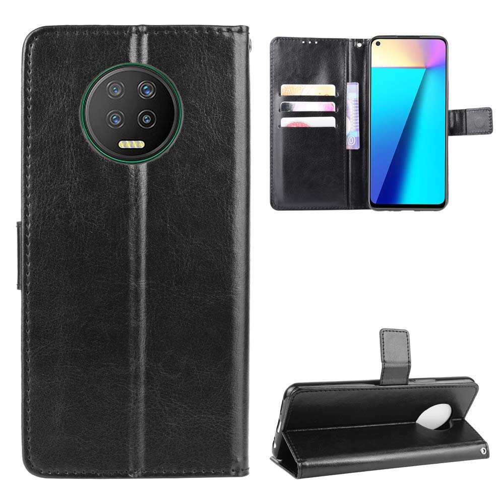 Wallet Flip Phone Case Compatible with Infinix Note 7 (Pattern 1)