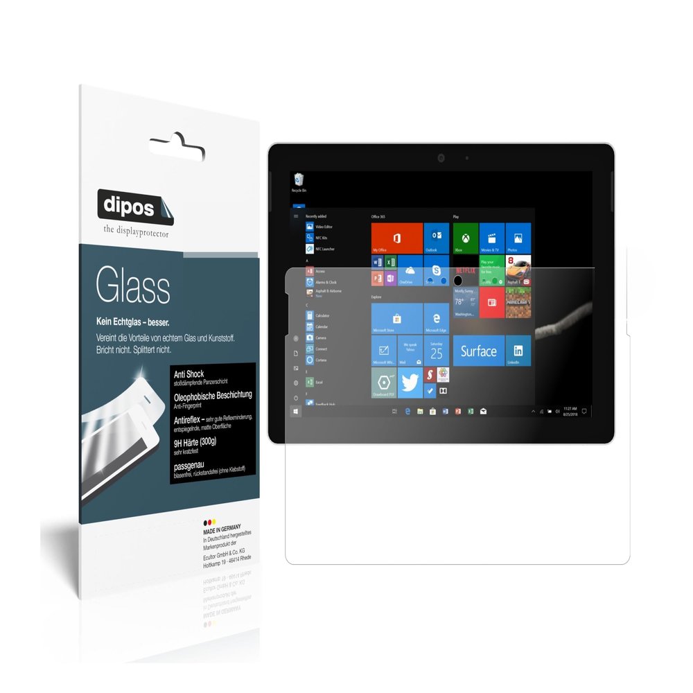 dipos 9H Matte Screen Protector for Microsoft Surface Go 2