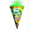 School Cone Filler, Approx. 200 Pieces, Green Robot, Hexagonal view 1