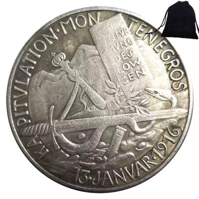 FKaiYin 1916 Hand-Carved Historical German Coin with KaiKBax Pouch
