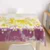 FANSU Waterproof 3D Abstract Watercolor Tablecloth, Red, 140 x 200 cm view 2