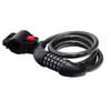 5-Digit Combination Bicycle Cable Lock, 1.2 m, Black view 1