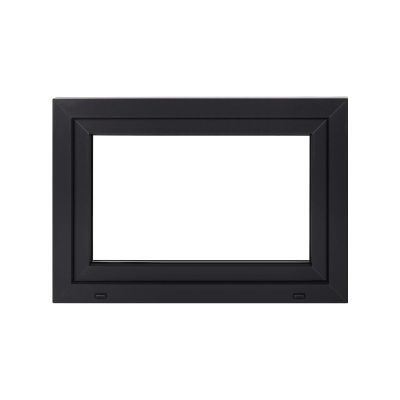 Framex Premium PVC Window – Basement Window, White/Anthracite, W × H 1150 × 1000 mm, Double Glazed, Right-Hand Tilt-and-Turn