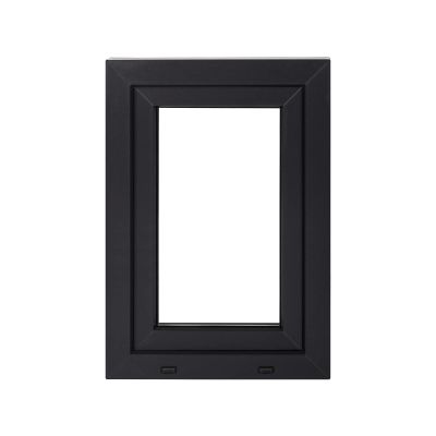 Framex Premium PVC Window, White/Anthracite, 750 x 900 mm, Double-Glazed Tilt-and-Turn, Right-Hand DIN