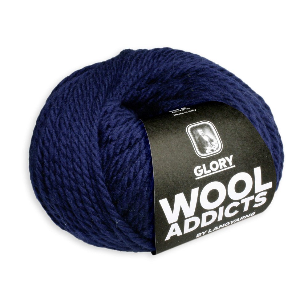 LANGYARNS Wooladdicts Glory 50 g / 70 m Navy 35