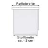 GARDINIA Comfort Move Roller Blind, Clip-On, Adhesive or Screw-Mount, Light-Filtering, Privacy, White, 75 x 150 cm (W x H) view 4