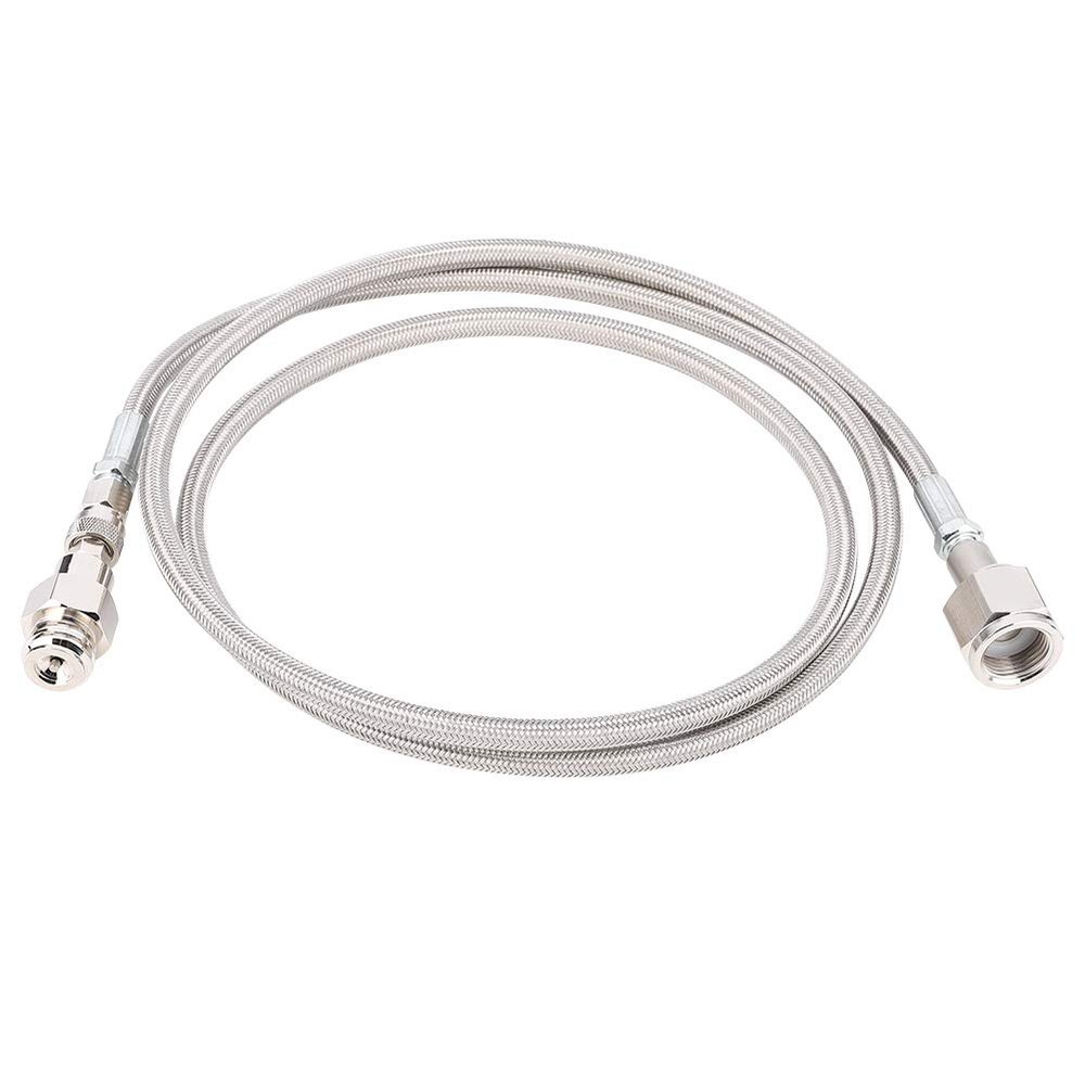 Soda Maker Accessory, 1.8 m High-Pressure CO2 Hose for SodaStream, W21.8-14 External Tank Adapter Kit