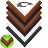 Horivert Premium Aluminum Insect Screen Frame, Anthracite, 60 x 110 cm view 3