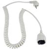 as - Schwabe Spiral Extension Cable, White, 70426 view 1
