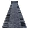 rugsx Adagio Gray Non-Slip Runner Rug for Kitchen, Hallway, Living Room, 100 x 710 cm view 1