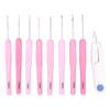 Fdit 8-Piece Crochet Hook Set, Pink, 1.0–2.75 mm view 2