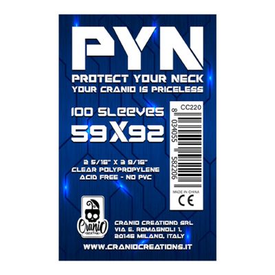 Cranio Creations CC220 PYN 100 Sleeves 59 x 92 mm