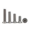 BOZONLI Stainless Steel Phillips Countersunk Machine Screws M8 x 50 mm, 5-Pack view 1