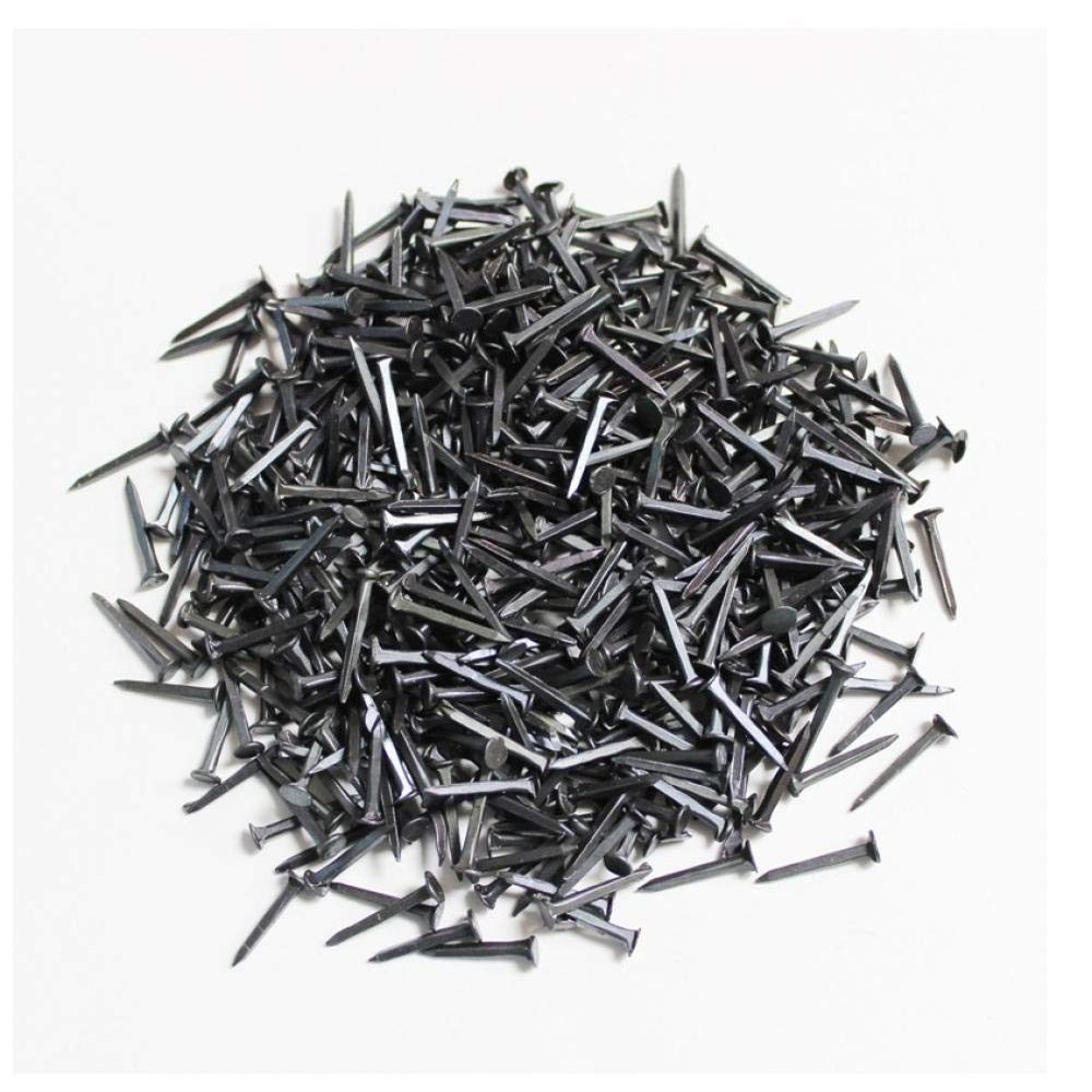 100 Shoe Nails/Tacks, 10–25 mm, 1.1 mm Square Shank