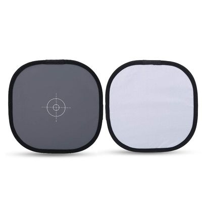 Goshyda 30 cm 18% Gray/White Balance Card with Carrying Case