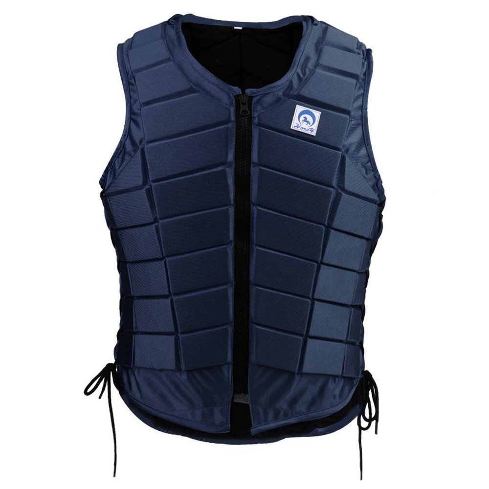 Tuoservo EVA-Padded Riding Safety Vest, Lightweight Body Protector, Men's XXL