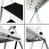 3-Step Heavy-Duty Steel Folding Step Ladder with Safety Handrail view 4