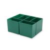 1a-TopStore 10-Piece Drawer Insert Bins, 32 Sizes, 5 Colors (Green, 99 x 49 x 90 mm) view 3