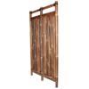 Jakarta Bamboo Fence 180 x 120 cm, Black-Brown view 2