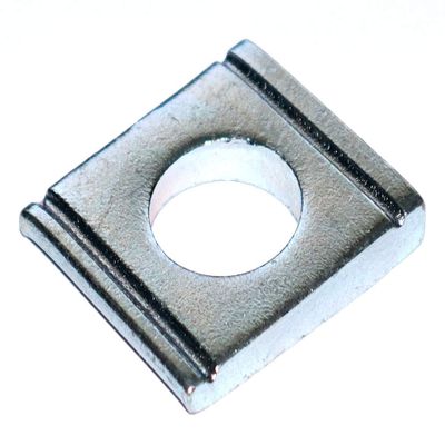 DIN 434 Wedge Washers for U-Beams, 9 mm/M8, Steel, Electrogalvanized, 25 Pieces