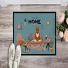 Caroline's Treasures CK7979MAT Red Bull Terrier Sweet Home Doormat, 45.7 x 68 cm view 2