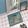 Caroline's Treasures CK7979MAT Red Bull Terrier Sweet Home Doormat, 45.7 x 68 cm view 4