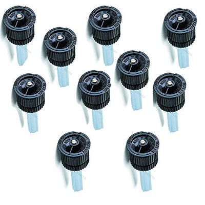 TOBERA 15VAN Nozzles for Rain Bird Spray Heads, 4.5 m, 0–360° Adjustable, 10-Pack