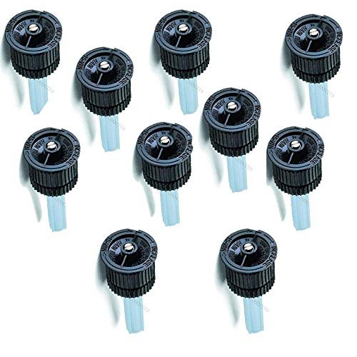 TOBERA 15VAN Nozzles for Rain Bird Spray Heads, 4.5 m, 0–360° Adjustable, 10-Pack