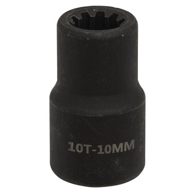 10 mm 10-Point Brake Caliper Socket, 1/2-Inch Square Drive