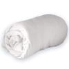 douceur d'intérieur Fitted Sheet, 160 x 200 cm, 100% Cotton, White view 3