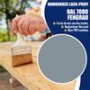 Hamburger Lack-Profi 2.5 L 2-in-1 Glossy Alkyd Enamel for Exterior Use, RAL 7000 Squirrel Gray view 2