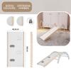 MAMOI Indoor Wooden Slide for Climbing Triangles and Arches, Ages 1–3, Montessori view 2